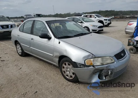 2002 Nissan Sentra Xe z USA, uszkodzony, nr VIN 3N1CB51D22L593763